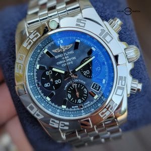 Breitling Chronomat B01 Limited Edition 500 pieces 44mm Steel Clam Shell Dial AB0111 Full Set