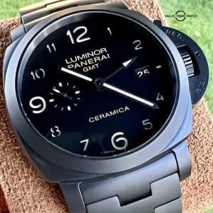 Panerai Luminor 1950 Black Ceramica GMT 44mm “Tuttonero” 3 Days PAM 438