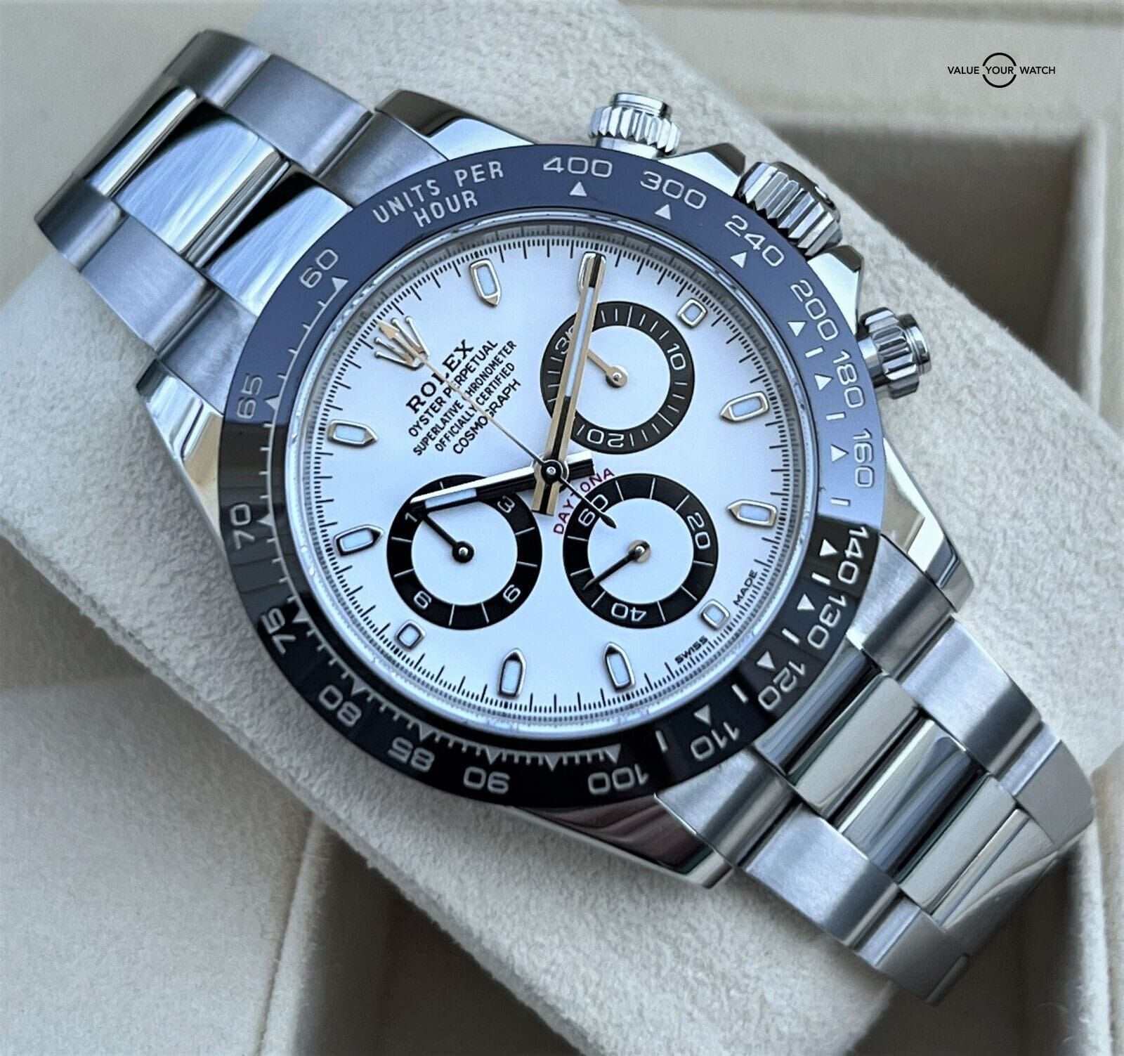 Rolex Daytona 116500LN Stainless Steel Ceramic Bezel White Dial “Panda” B&P! - Image 2