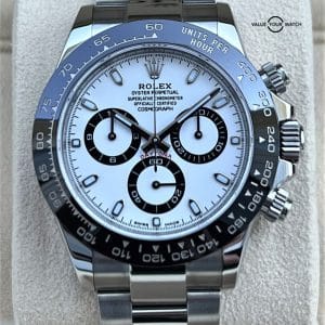 Rolex Daytona 116500LN Stainless Steel Ceramic Bezel White Dial “Panda” B&P!