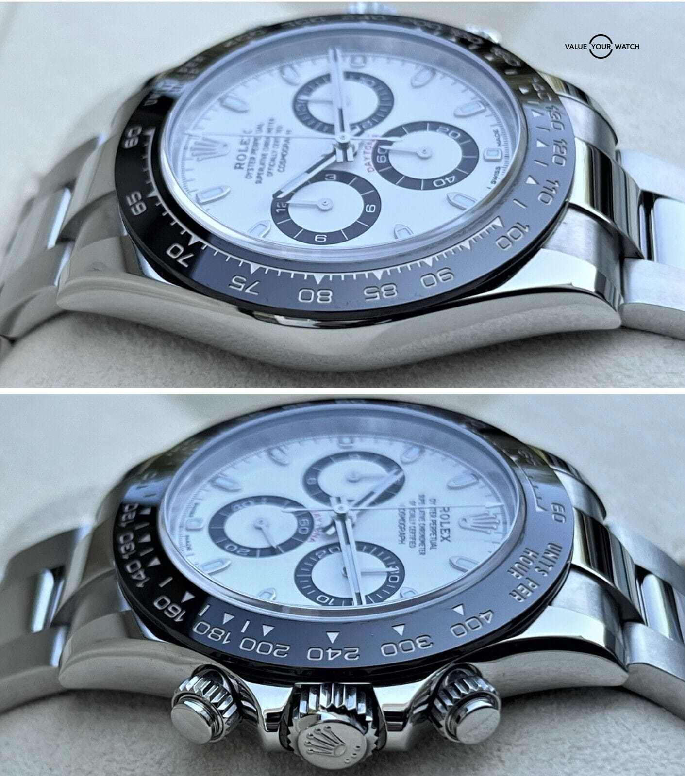 Rolex Daytona 116500LN Stainless Steel Ceramic Bezel White Dial “Panda” B&P! - Image 7