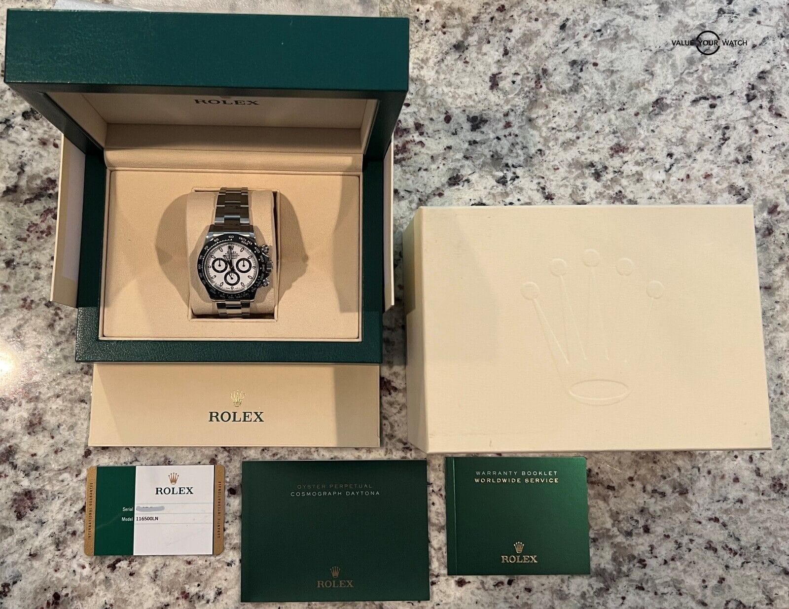Rolex Daytona 116500LN Stainless Steel Ceramic Bezel White Dial “Panda” B&P! - Image 13