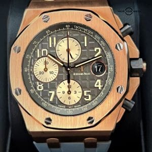 Audemars Piguet Royal Oak Offshore Rose Gold 42mm Chronograph BOXES/PAPERS!