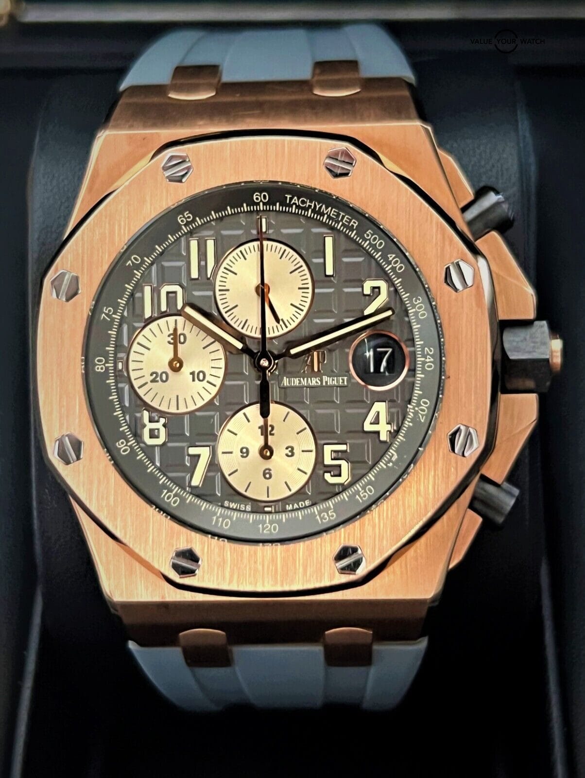 Audemars Piguet Royal Oak Offshore Rose Gold 42mm Chronograph BOXES/PAPERS!
