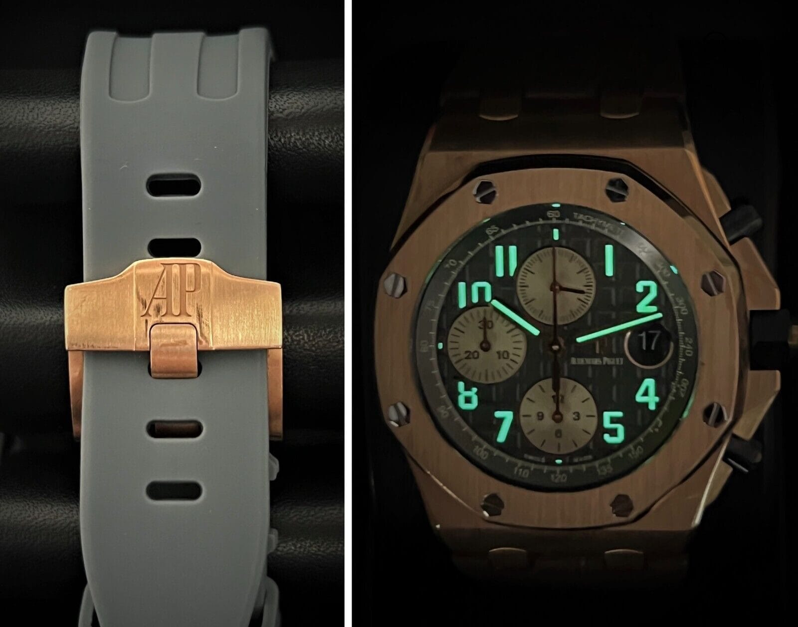 Audemars Piguet Royal Oak Offshore Rose Gold 42mm Chronograph BOXES/PAPERS! - Image 5