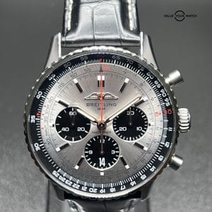 Breitling Navitimer B01 Chronograph 43mm Silver Dial 2022 LNIB – AB0138241G1P1