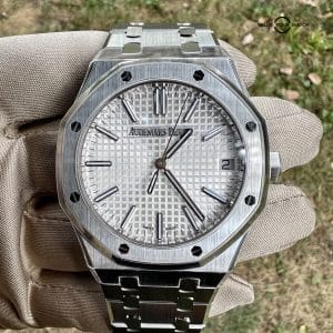 Audemars Piguet Royal Oak Selfwinding 50th Anniversary 41mm Brand New White Dial