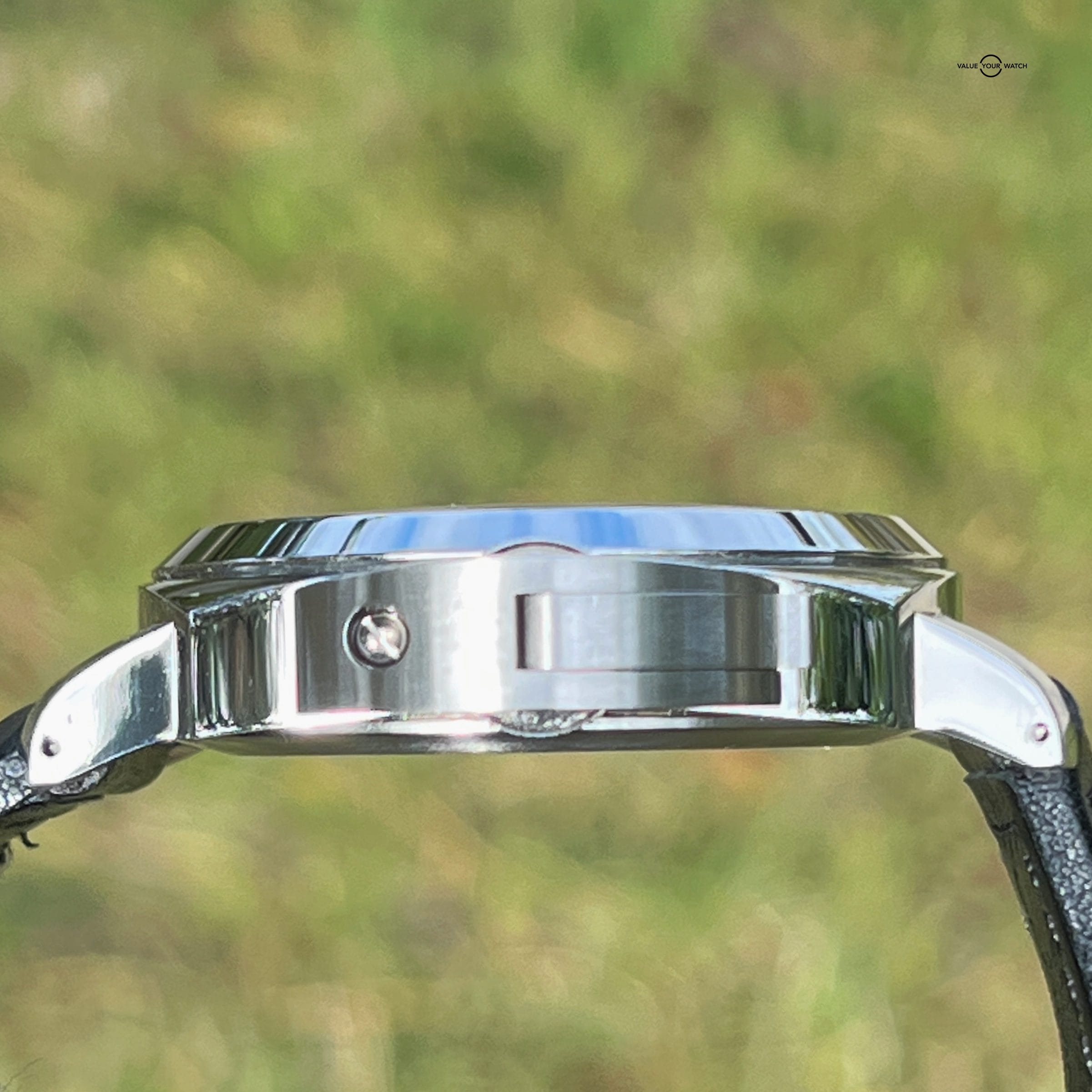 Panerai Luminor Base Logo Acciaio Steel White Dial Manual
