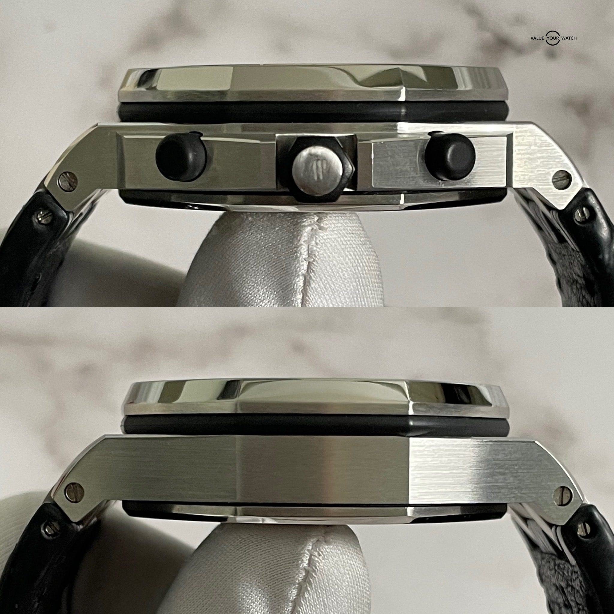 Audemars Piguet Royal Oak Offshore Chronograph 42mm AP Black Themes Steel – 26170ST.OO.D101CR.03 – Full Set Serviced w/ Warranty - Image 9