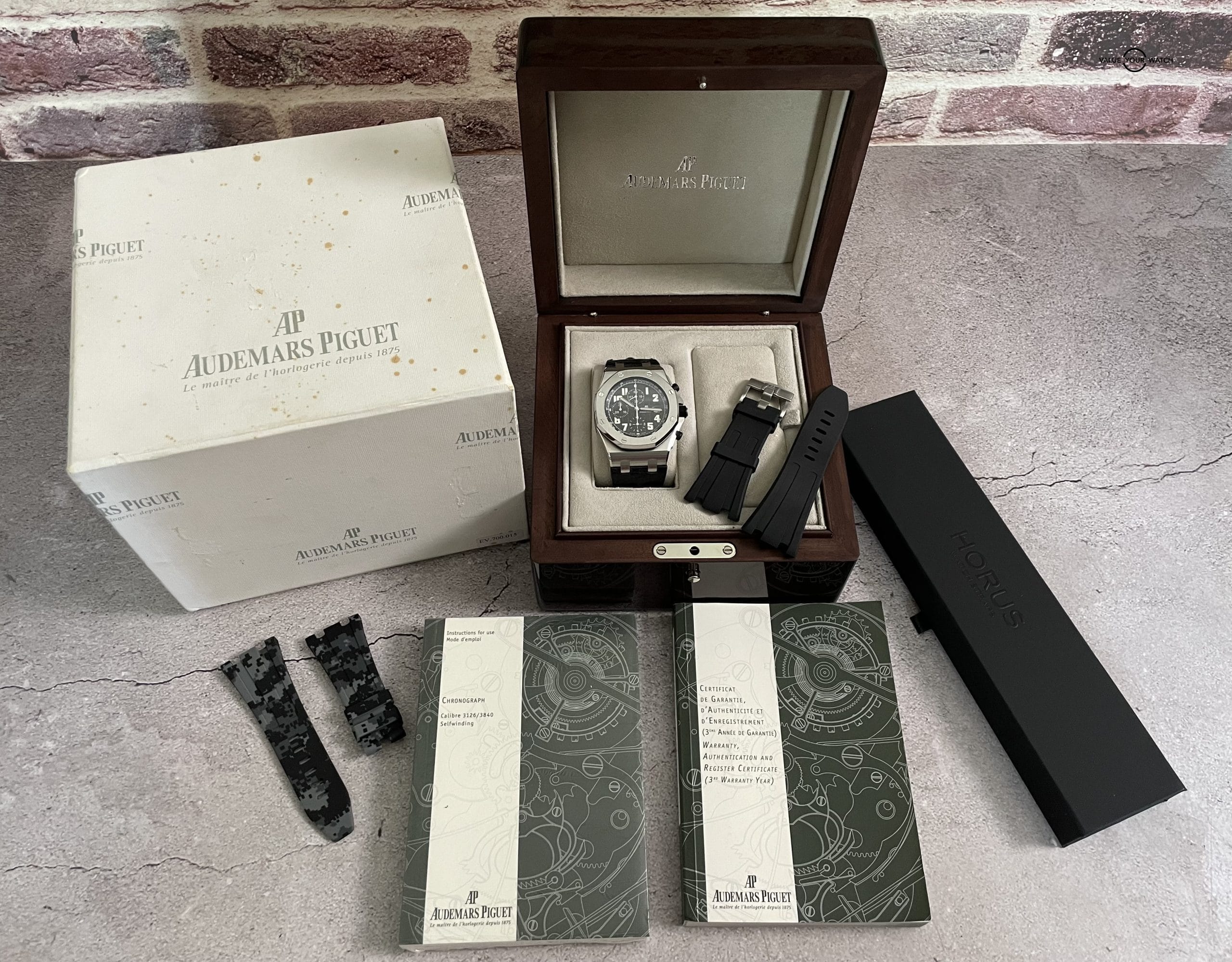 Audemars Piguet Royal Oak Offshore Chronograph 42mm AP Black Themes Steel – 26170ST.OO.D101CR.03 – Full Set Serviced w/ Warranty - Image 7