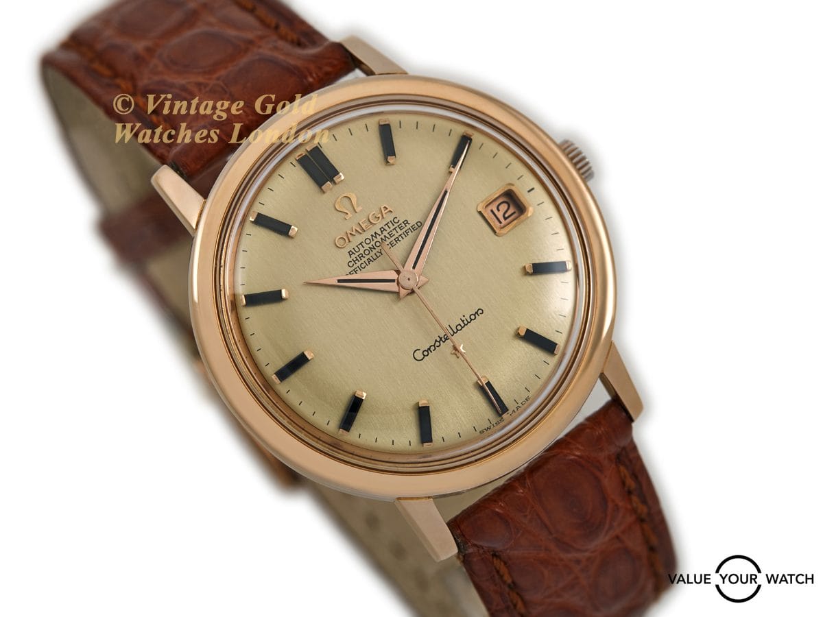Omega Constellation Cal.561 18ct Pink Gold 1966