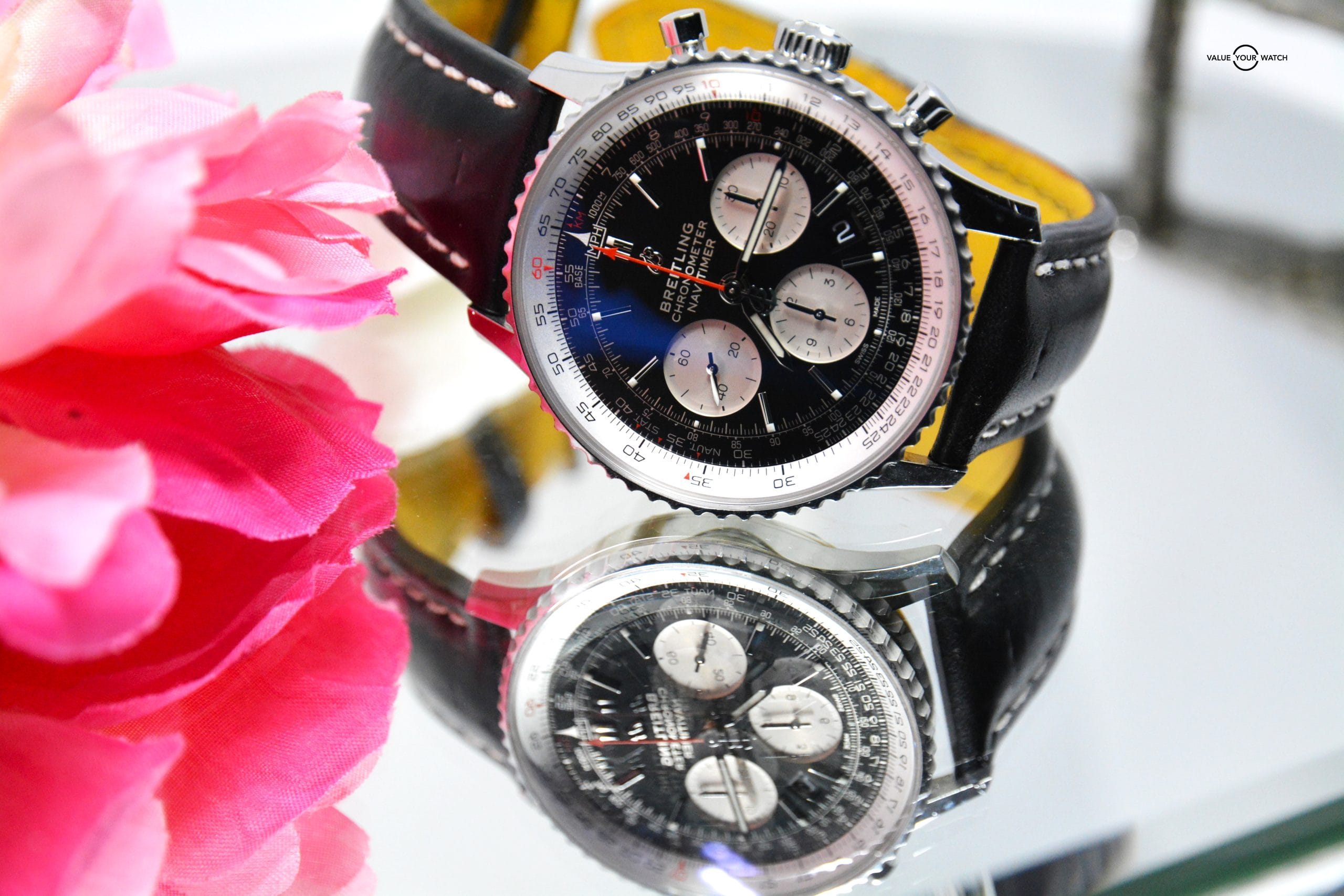 Breitling Navitimer B01 43mm Chronograph - “Reverse Panda”