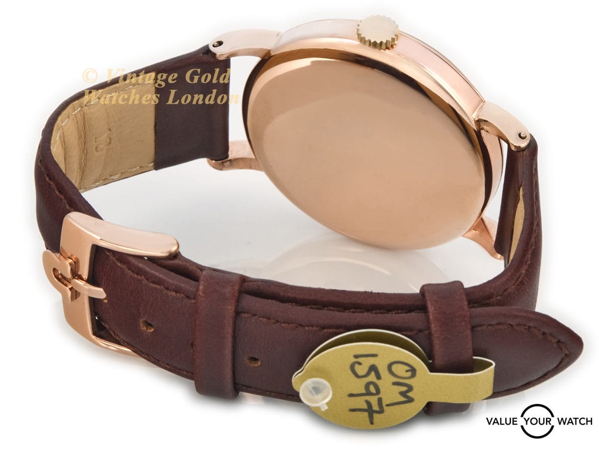 Omega Chronometer Cal.30T2 18ct Pink Gold 1945