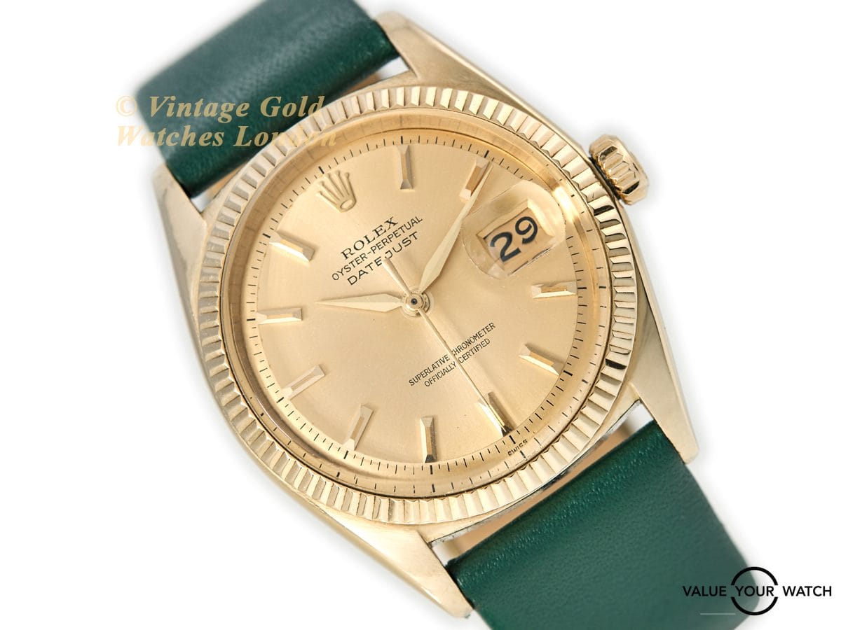 Rolex Oyster Perpetual Datejust Ref.1601 14ct 1955