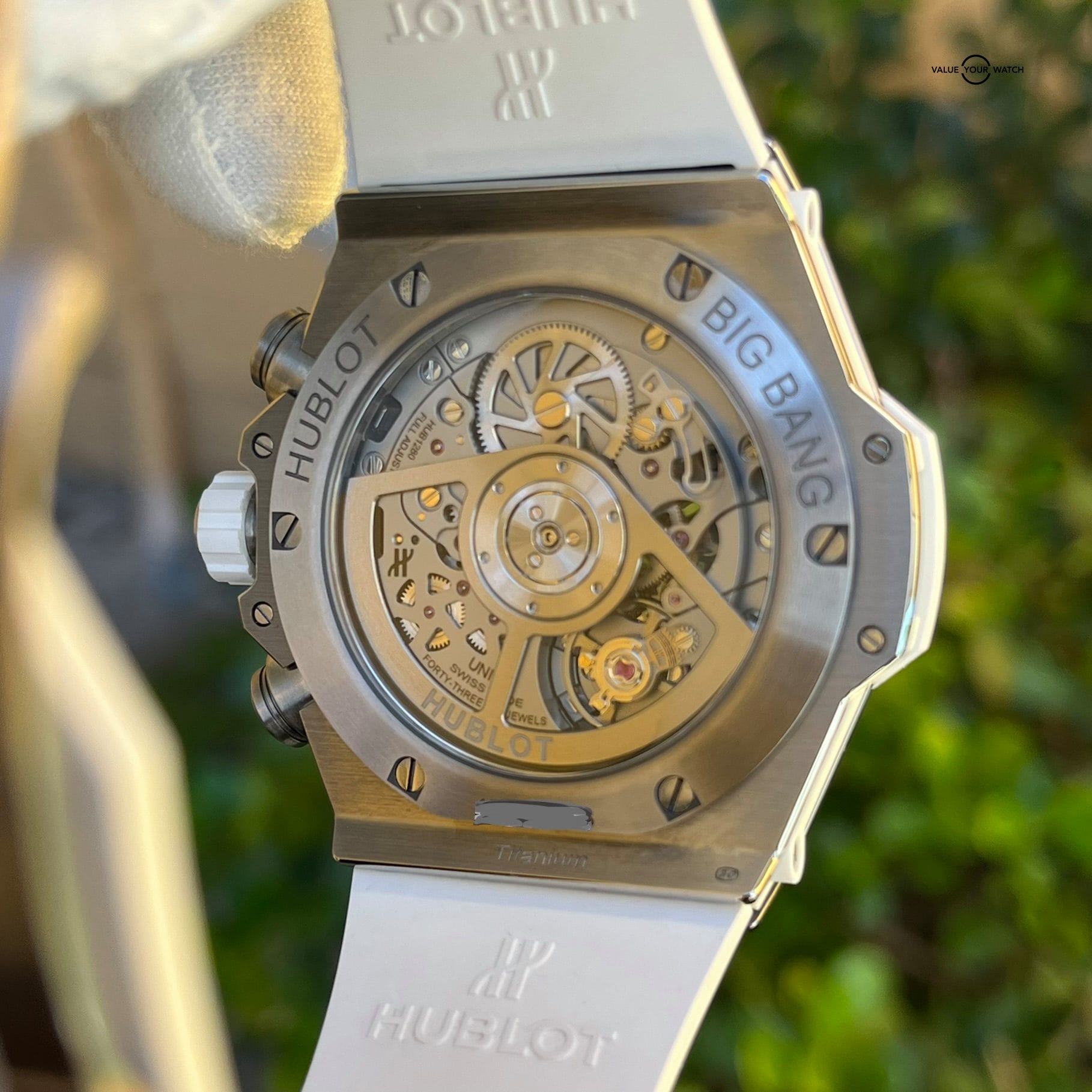 Hublot Big Bang Unico 42mm Titanium/ White Skeleton - Image 2