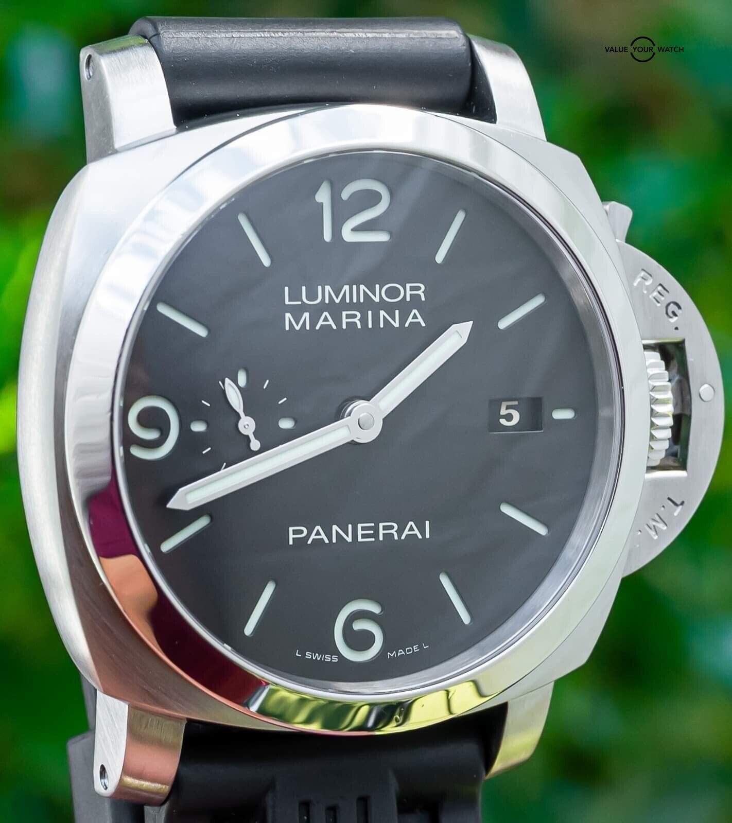 Panerai 312 Luminor Marina 3 Days 1950 Complete Papers PAM00312