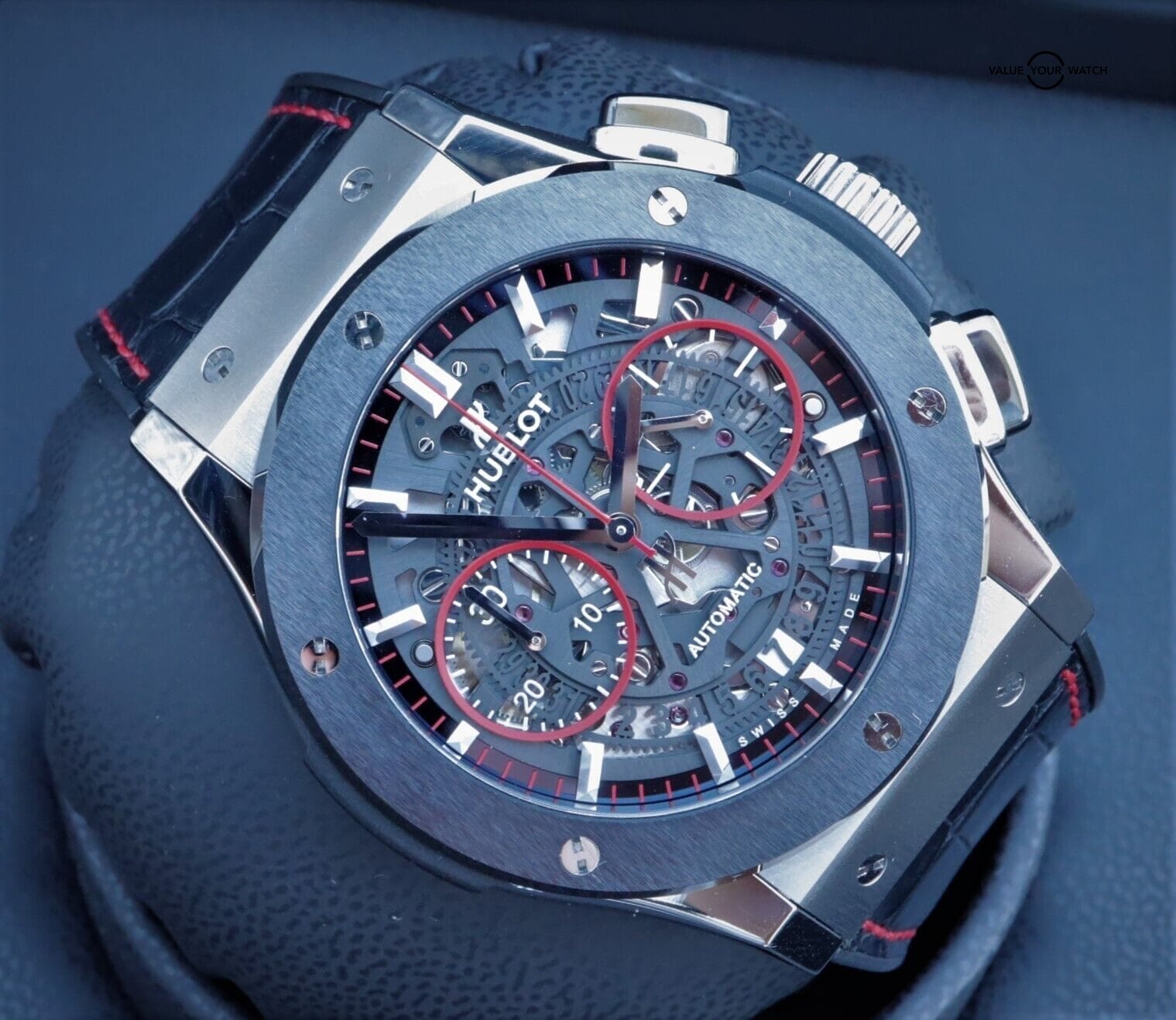 Hublot Classic Fusion Chronograph Aerofusion LE of 45 BOXES/PAPERS! RARE!!!!! - Image 4