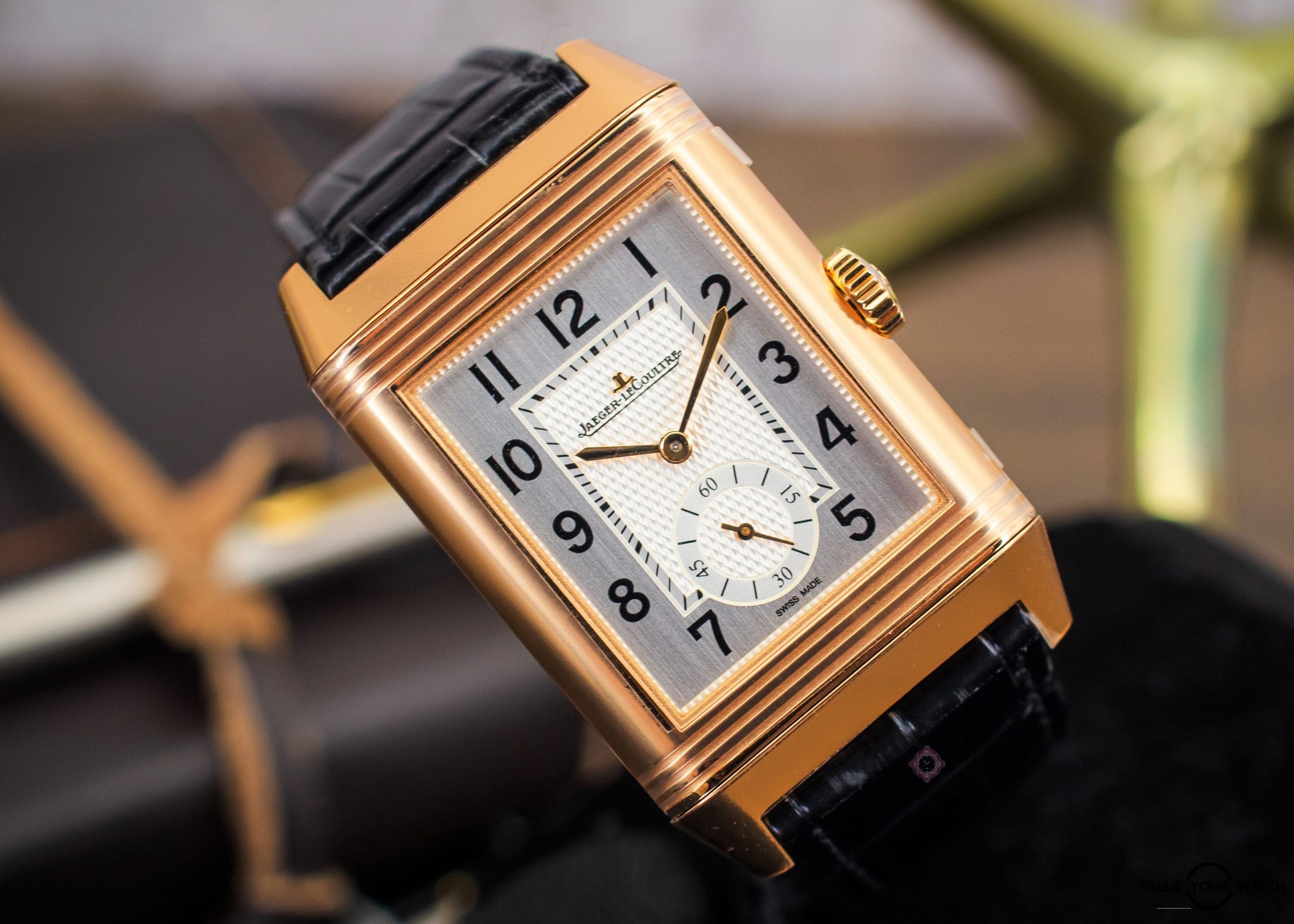 BNIB Jaeger LeCoultre Reverso Classic DuoFace Small Seconds – BOX & PAPERS – Q3842520