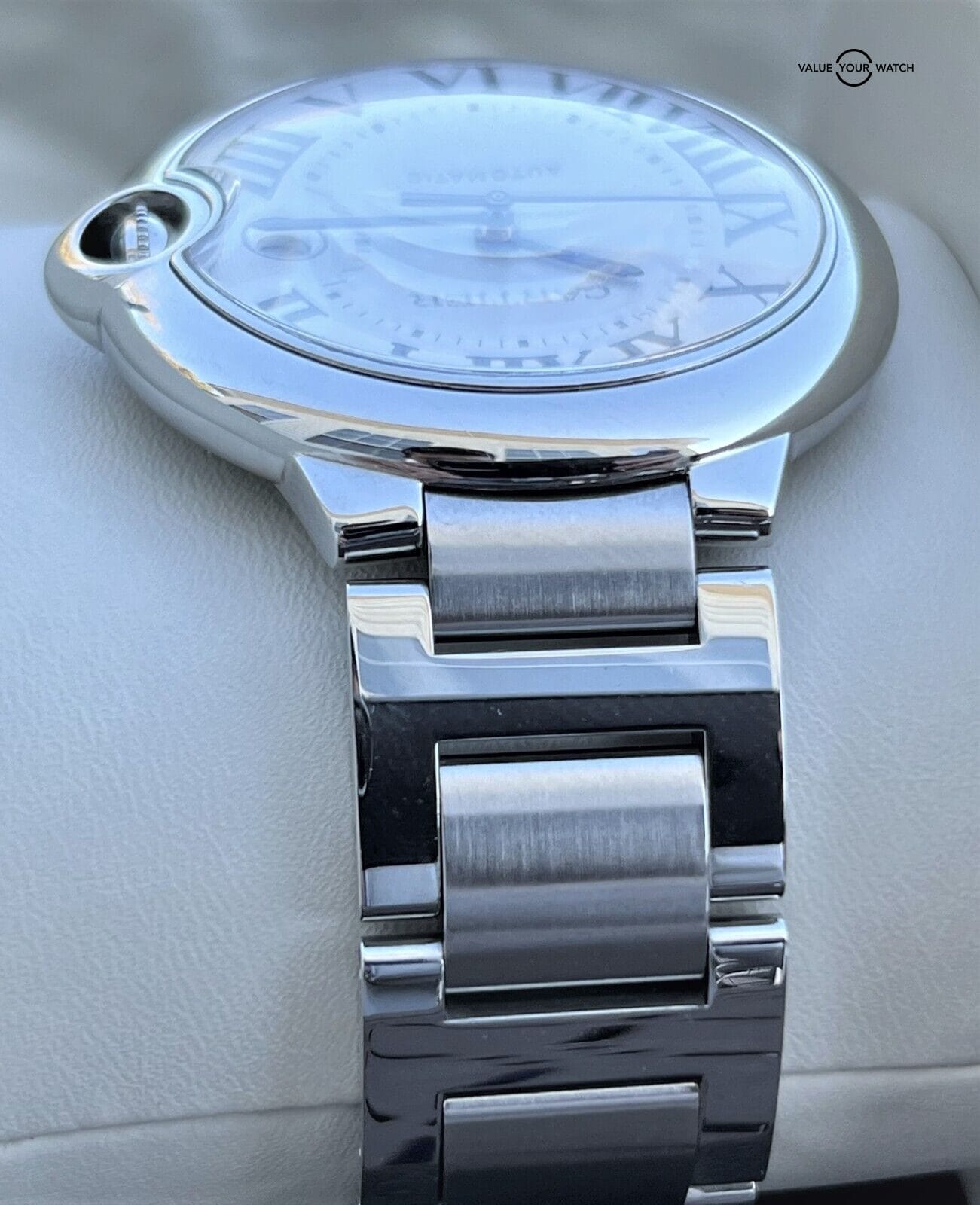 Cartier Ballon Bleu 42mm Silver Dial Stainless Steel Automatic W69012Z4 - Image 12