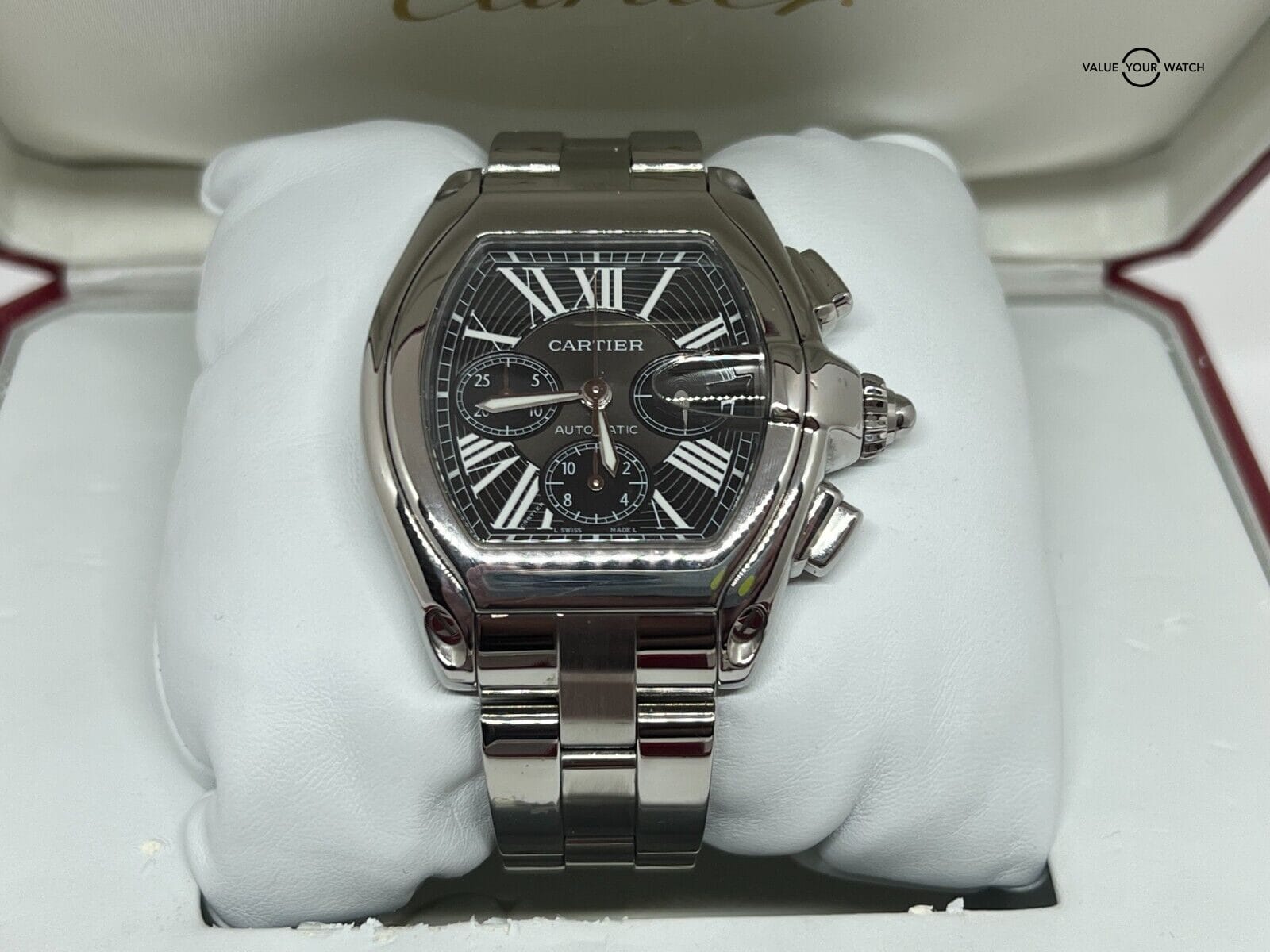 Cartier-Roadster-XL-Chronograph-Bracelet-Full-Set-Box-Papers-Excellent-Condition-4