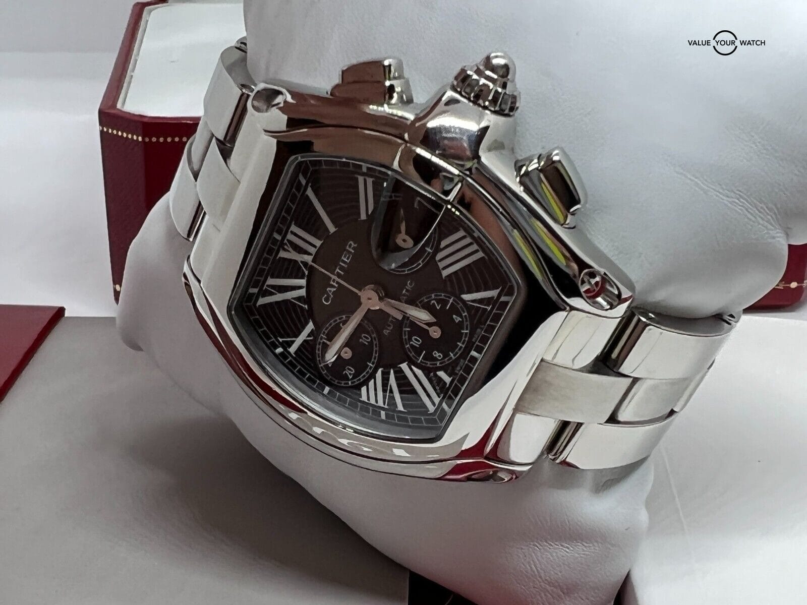 Cartier-Roadster-XL-Chronograph-Bracelet-Full-Set-Box-Papers-Excellent-Condition-6
