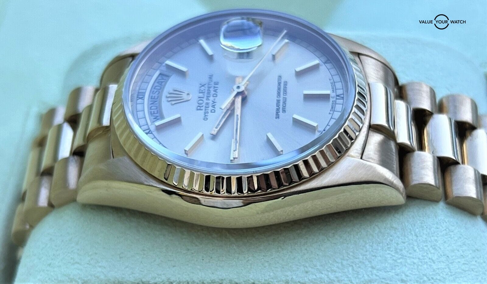 Rolex President Day-Date 18K Yellow Gold 36mm 18038 - Image 5