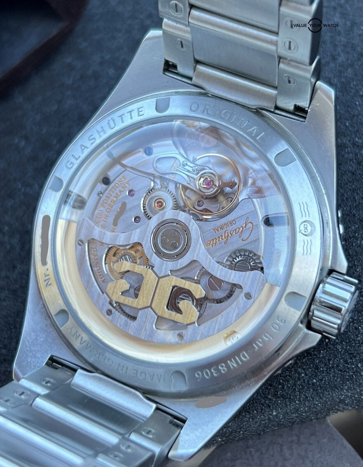 Glashutte Original SeaQ Panorama Date Stainless Steel Blue Dial 1-36-13-02-81-70 - Image 6