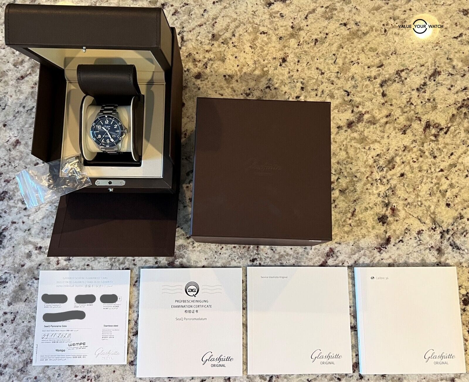 Glashutte Original SeaQ Panorama Date Stainless Steel Blue Dial 1-36-13-02-81-70 - Image 12