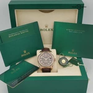 Rolex Sky-Dweller Oyster Perpetual Watch with 18K Everose Gold