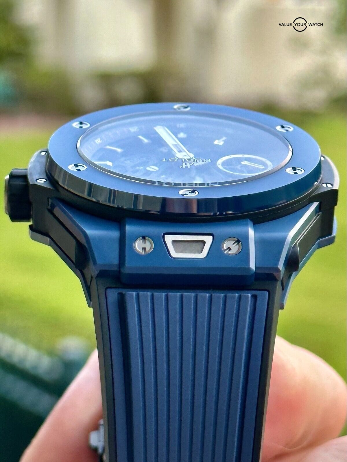 Hublot Blue Ceramic Meca 10 Big Bang - Full Set - Box & Papers 414.EX.5123.RX - Image 10