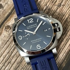 Panerai Luminor Marina 1950 3 Days Steel 44mm Blue Dial – PAM01313 PAM 1313 PAM1313 – NEW Full Set!