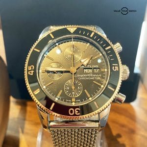 Breathing Super Ocean Heritage Chronograph U13313121B1A1 Under Manufacturers warranty