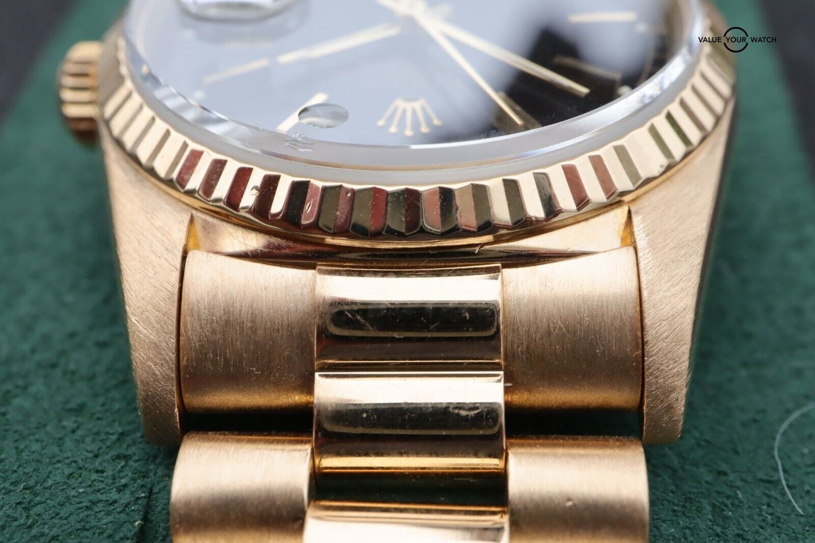 Rolex President Day-Date 18238 36mm 18K Yellow Gold Black Dial! - Image 8