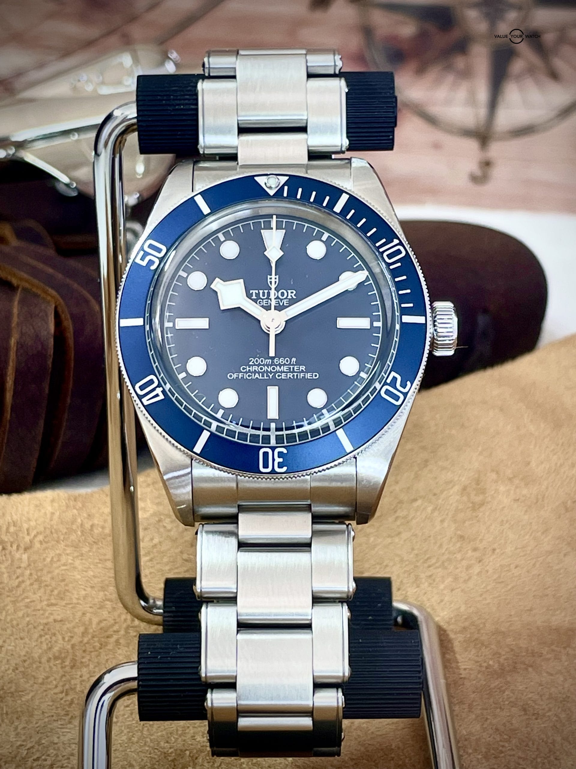 Tudor Black Bay (BB58) Navy on Bracelet : Value Your Watch
