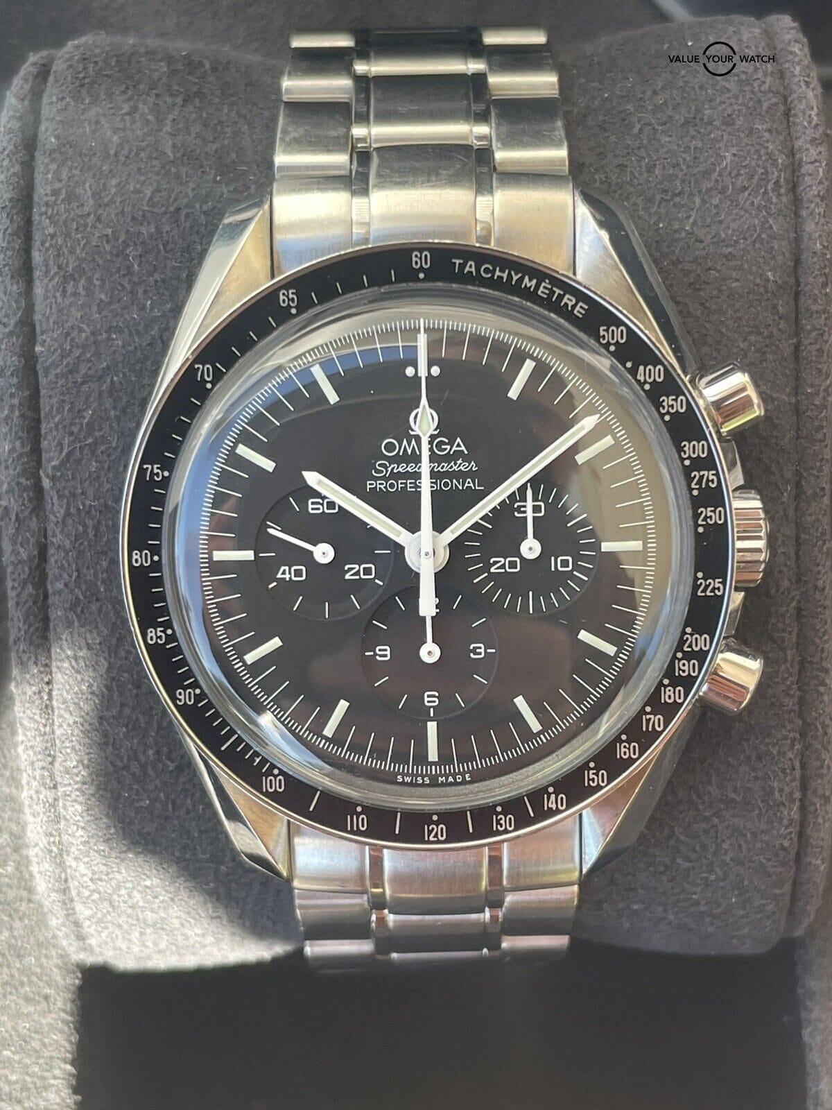 OMEGA Speedmaster Moonwatch Pro Chronograph Hesalite 311.30.42.30.01.005 - Image 4