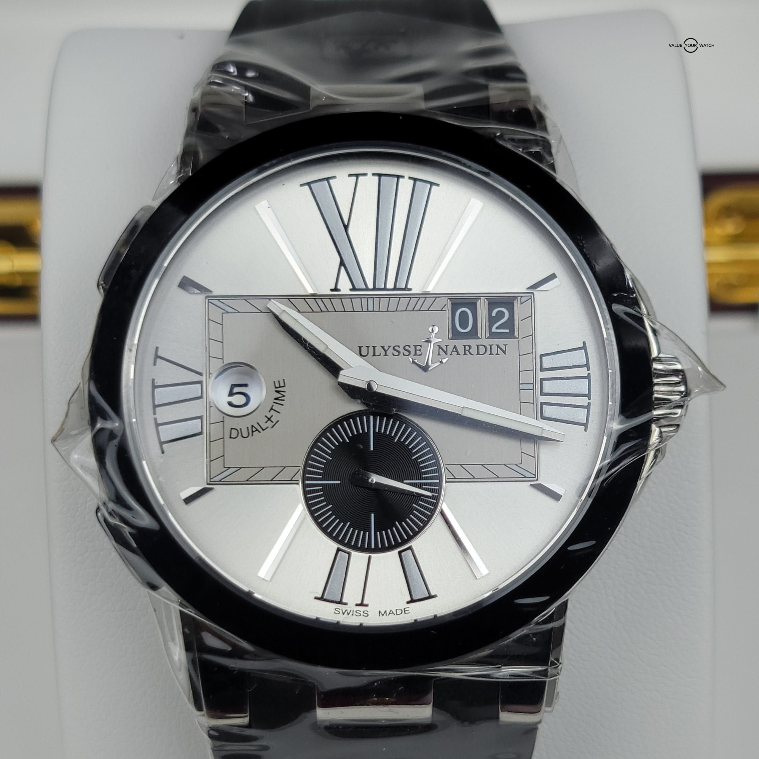 Ulysse Nardin Executive Dual Time NEW UNWORN Value Your Watch