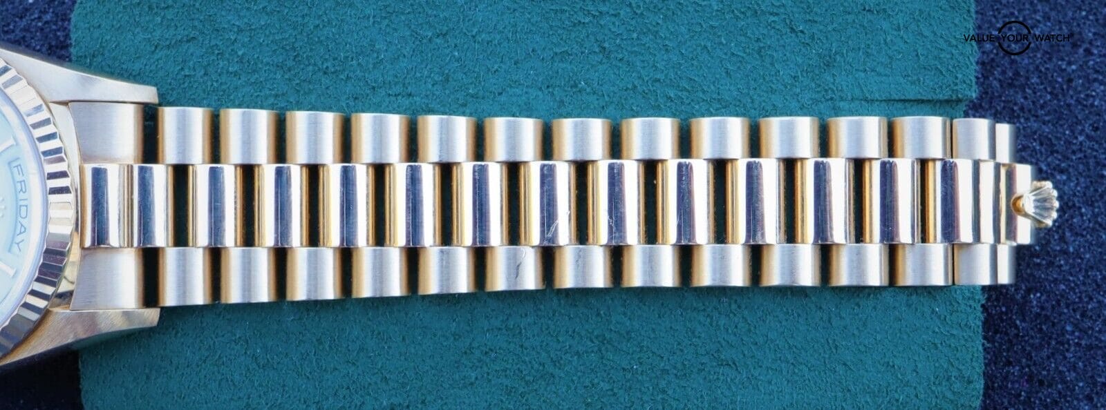 Rolex President Day-Date 18238 36mm 18K Yellow Gold White Roman Dial! - Image 12