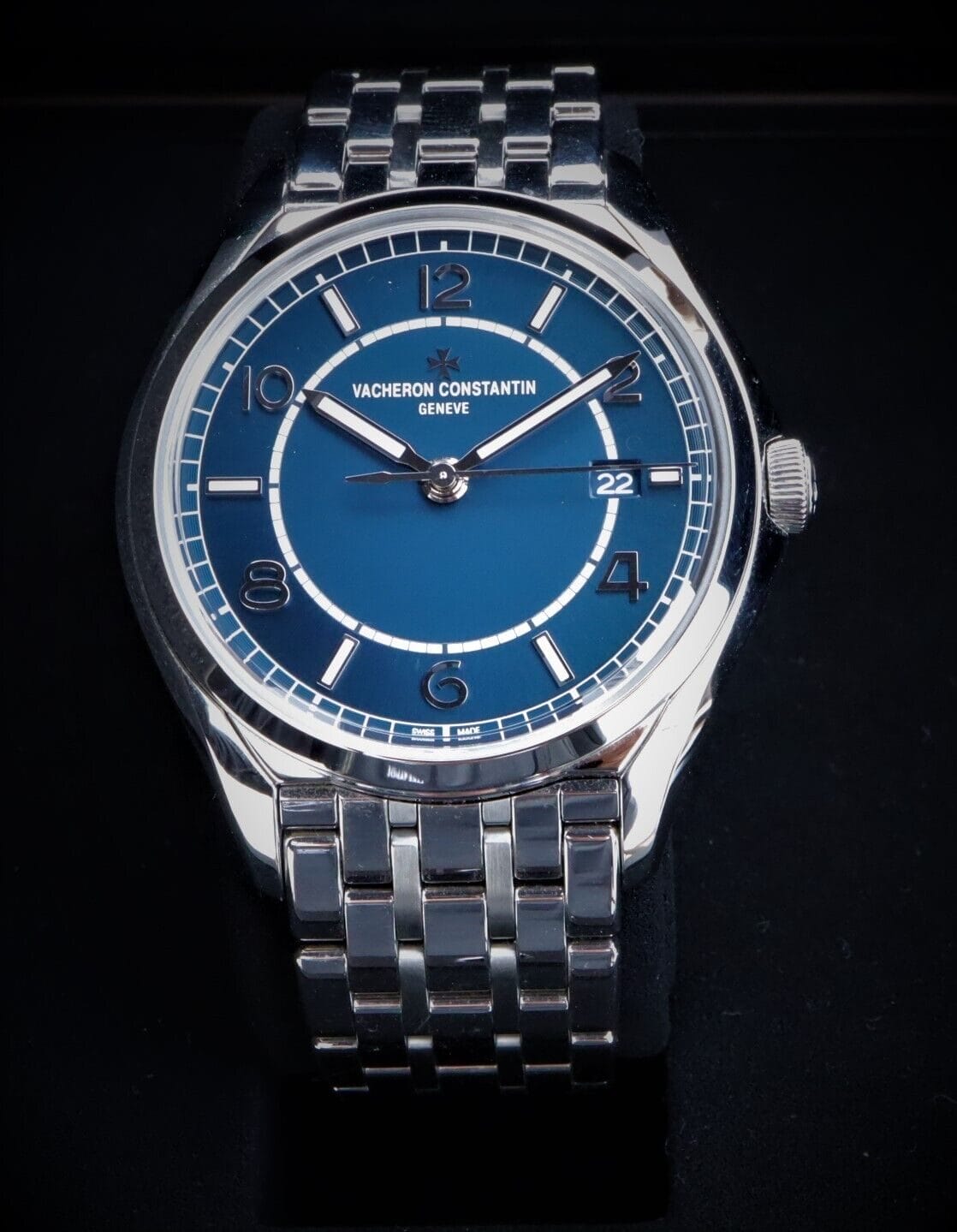 Vacheron Constantin FiftySix Automatic Blue Dial 40mm Stainless Steel