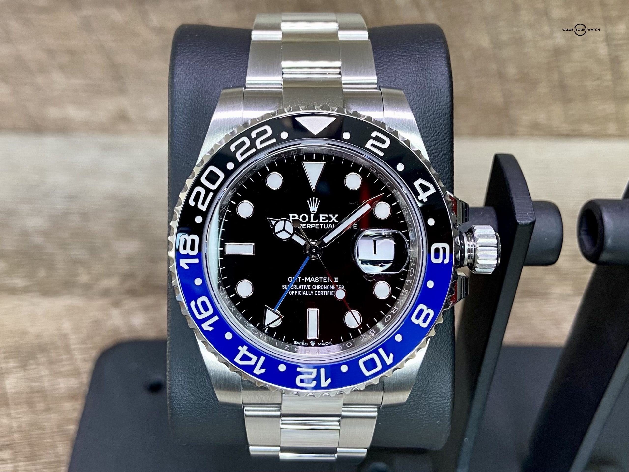 SOLD Financing Available Rolex Batman 126710BLNR GMT Master 2