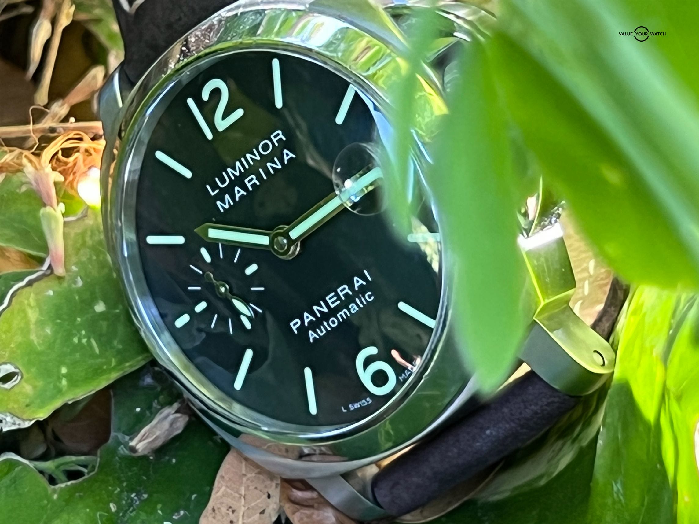 Panerai 48 Luminor Marina 40mm Black Deploy Value Your Watch