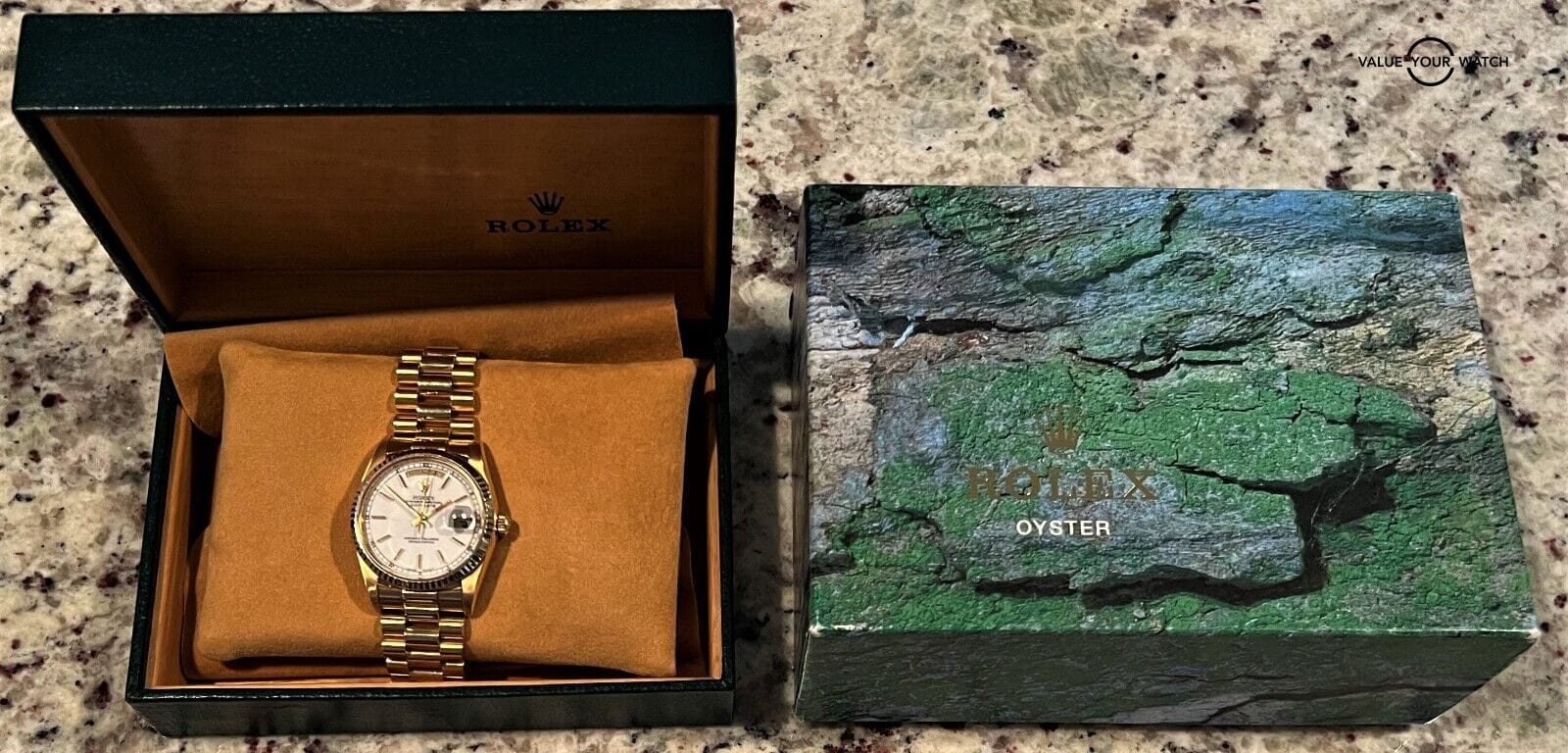 Rolex President Day-Date 18238 36mm 18K Yellow Gold White Dial! - Image 12