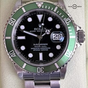 Rolex Submariner Kermit 16610LV Stainless Steel Green Bezel/Black Dial/Serviced!