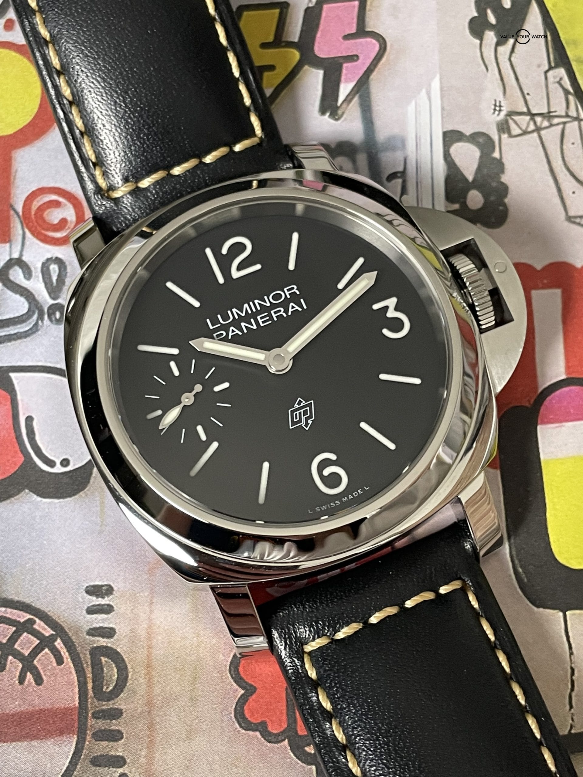 Panerai Luminor Logo 44mm NEW - PAM01084 PAM1084 PAM 1084 – Full Set! - Image 14
