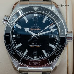 OMEGA Seamaster Planet Ocean Co-Axial Master Chronometer Black Dial Steel 43.5MM