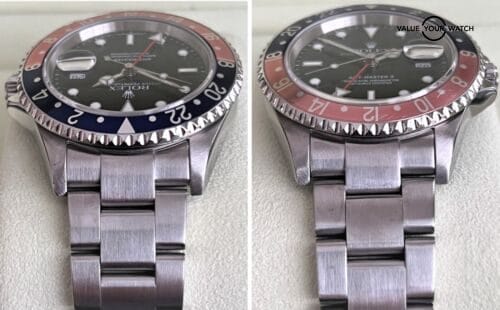 Rolex GMT Master II Pepsi 16710 No Holes Blue Red Stainless Steel 40mm! - Image 7