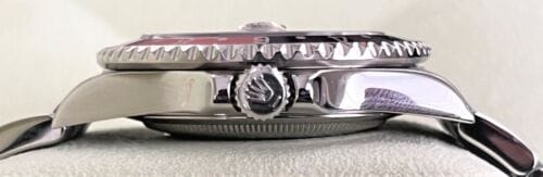 Rolex GMT Master II Pepsi 16710 No Holes Blue Red Stainless Steel 40mm! - Image 9