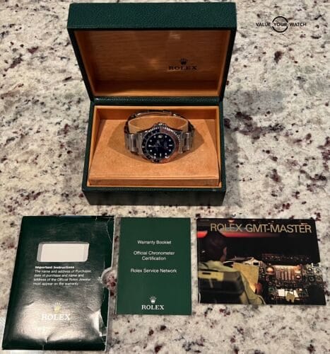 Rolex GMT Master II Pepsi 16710 No Holes Blue Red Stainless Steel 40mm! - Image 13