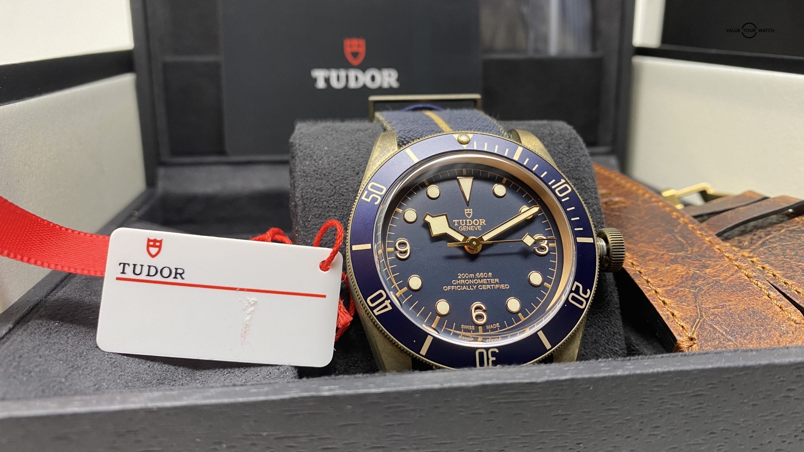 Heritage Black Bay Bronze Blue Special Edition for Bucherer M79250BB-0001