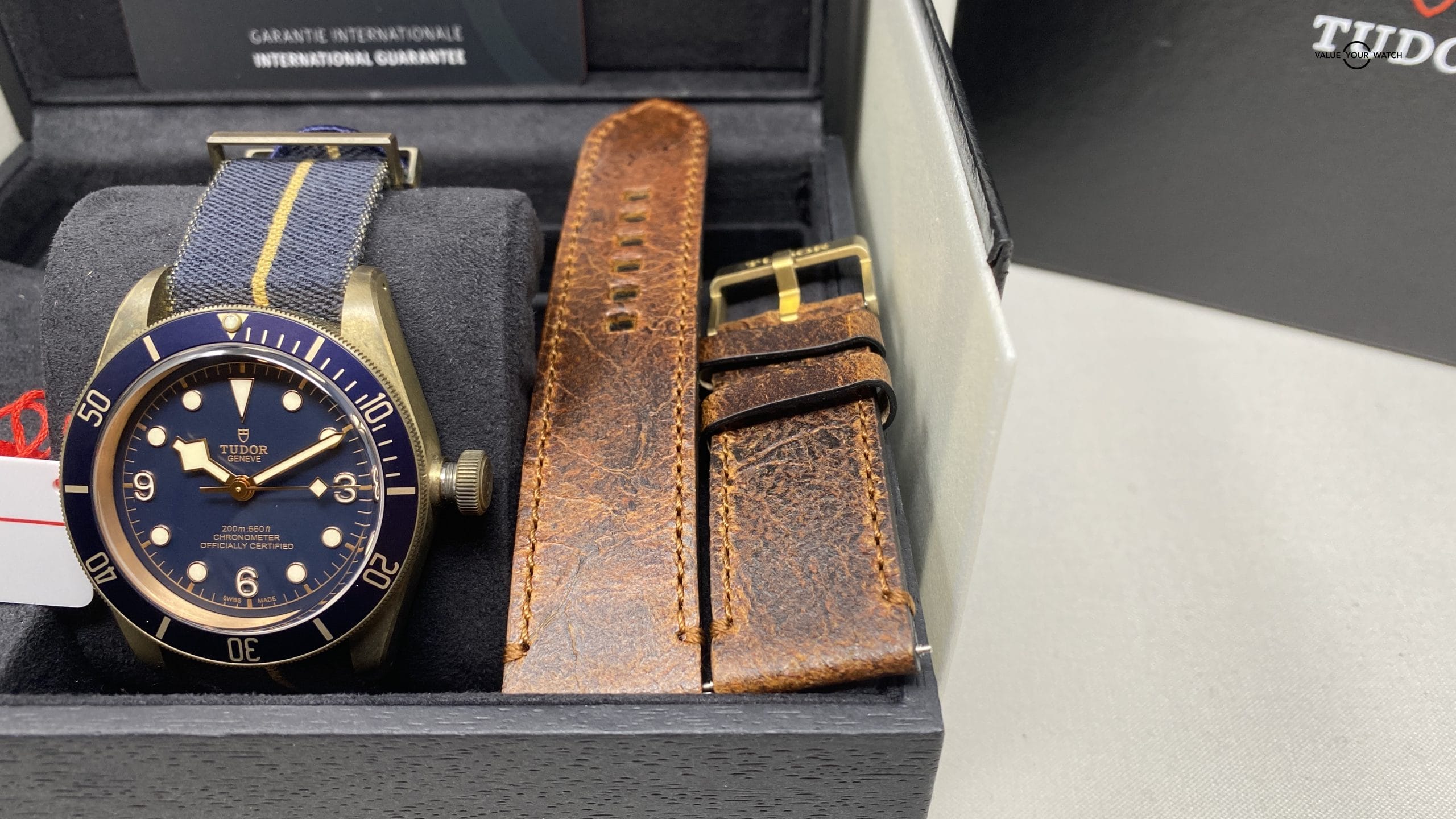 Heritage Black Bay Bronze Blue Special Edition for Bucherer M79250BB-0001 - Image 3