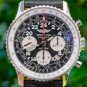 Breitling Navitimer Cosmonaute B02 Limited Edition 1962 Black Dial Boxes AB0210